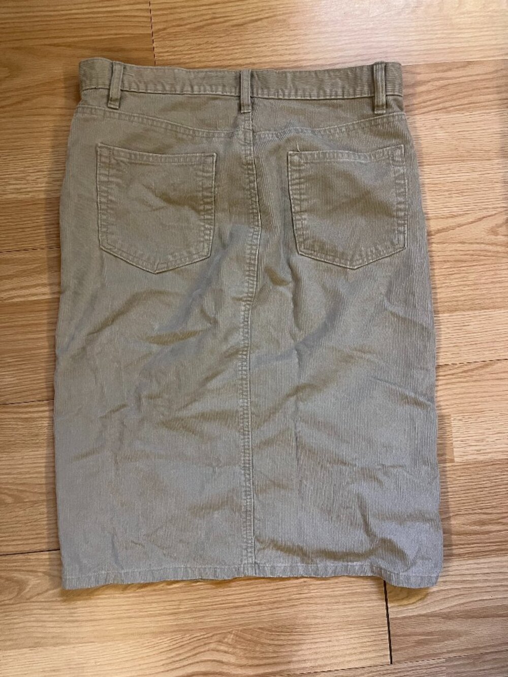 Gap Brand Beige Corduroy Skirt- Size 6